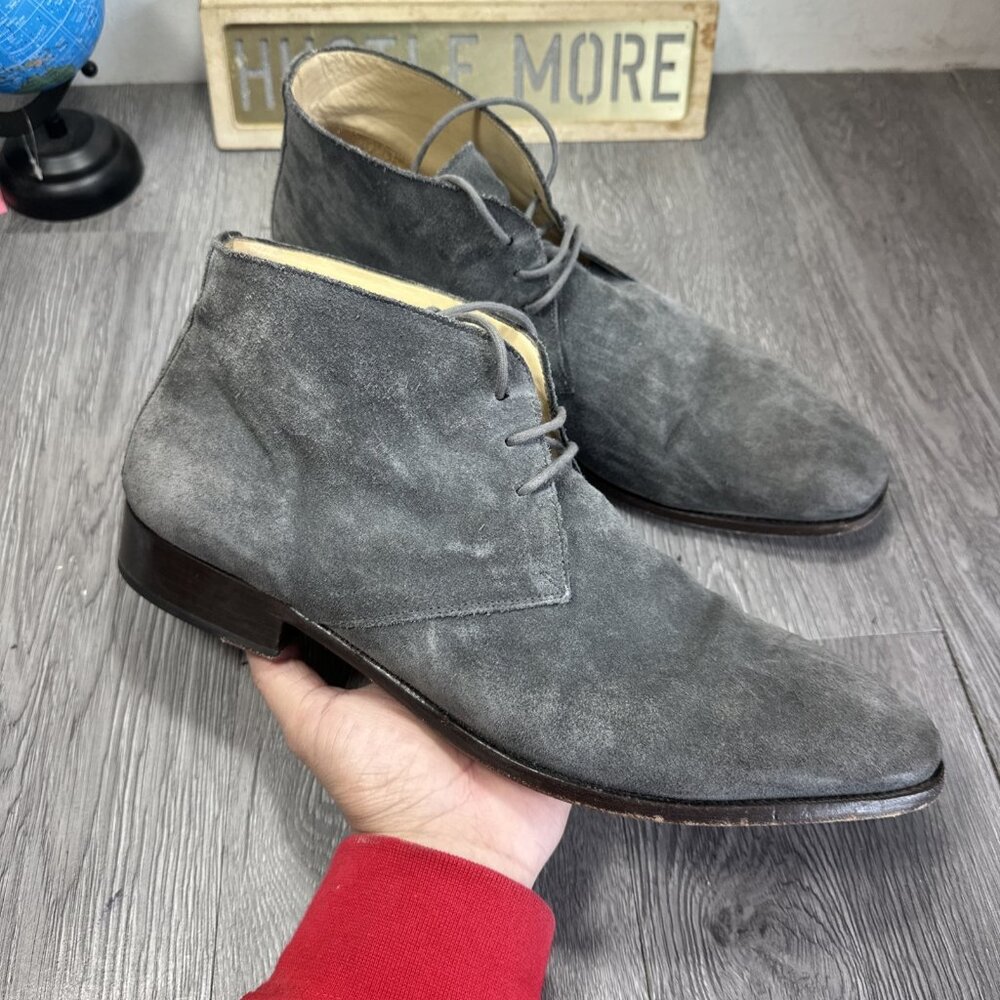 Jack Erwin Chukka Boots Mens Size 11 Gray Suede  13